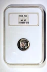 1952-P Roosevelt Dime — photo from another recent sale