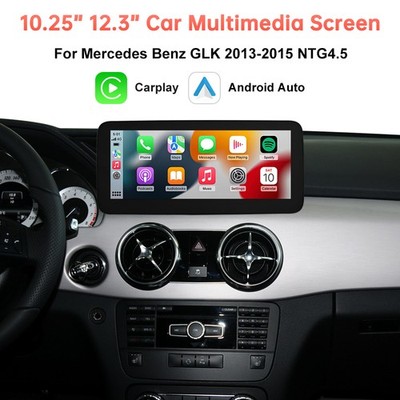 Wireless Carplay Car Stereo For Mercedes Benz GLK X204 ntg4.5 Touch Screen Navi
