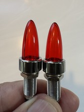 Small Classic Bullet Motorcycle Ratrod License Plate Bolt Tail Brake Lights Small Classic Bullet Motorcycle Ratrod License Plate Bolt Tail Brake Lights