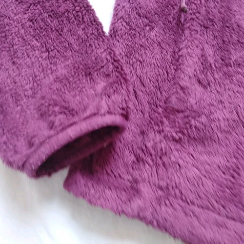 The North Face Osito Jacket Purplish Burgundy Full Zip Soft Fleece Womens XS - Picture 6 of 14