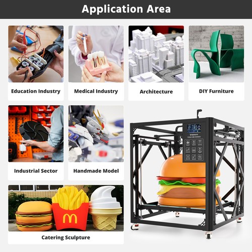 Tronxy VEHO 800 PRO Ogromna drukarka 3D Zrób to sam Zestaw 800×800×800mm 512L Największa objętość - Zdjęcie 6 z 22
