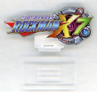 Rockman X7 Acrylic Block Stand C-7 Prize Capcom Kuji Acrylic Panel