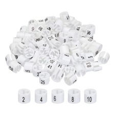 Clothes Hanger Marker Colored Hanger Sizer Garment Markers Tag Number 1-100, ...