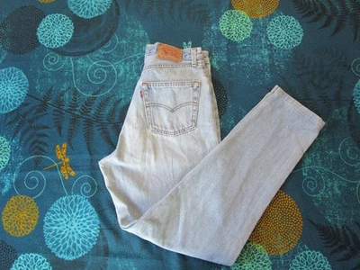 Jean femme Levi's 901 coupe relax fuselée high rise 100% coton Taille 40 W31 L32 - Photo 1/4