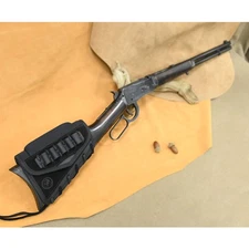 Non-slip Leather Rifle Cheek Riser Rest Pad Shotgun Ammo Buttstock .308.22 12GA