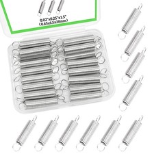 20PCS Extension Spring 1/4 Inch x 1-1/2 Inch Zinc Plated Extension Springs Home