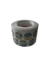 3M 7000118207 1-3/8" Dia 3 mil 9 Mic 268L AO Microfinishing Film Disc Roll