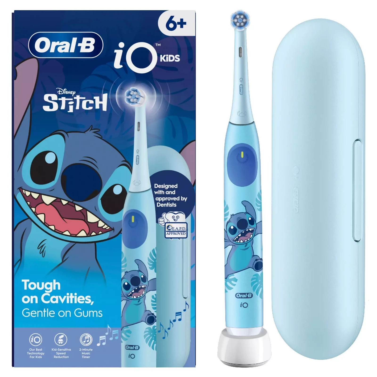 ORAL B IO KIDS 6 + STITCH DISNEY - SPAZZOLINO ELETTRICO BAMBINI