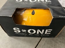 S One lifer helmet Yellow Matte Medium roller skate derby blades skateboarding