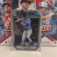 2026 Bowman #BCP-77 Daniel Pierce Chrome Prospects Mojo