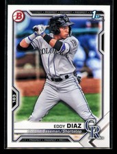 2021 Bowman #BP-33 Eddy Diaz Prospects