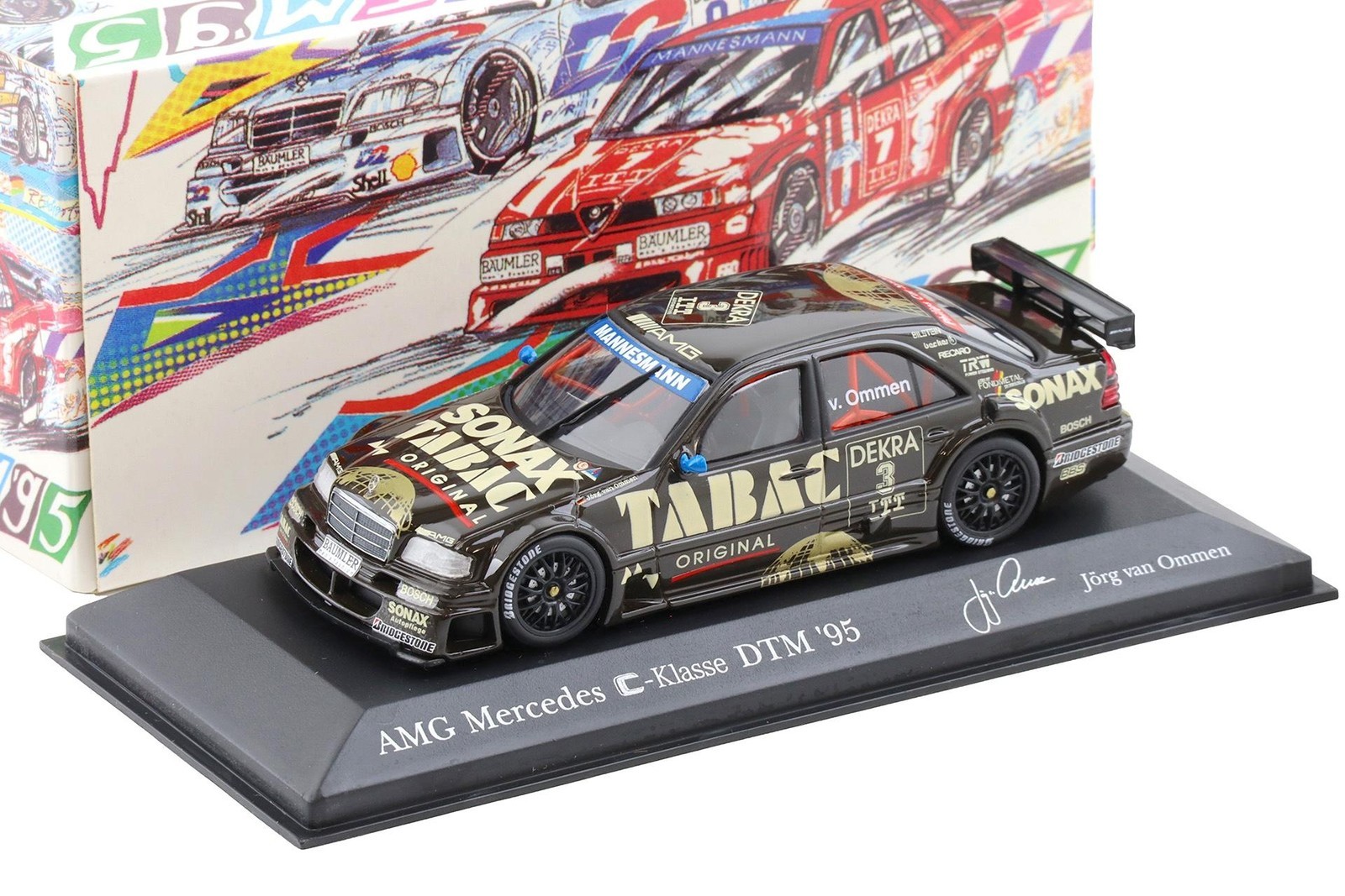 Minichamps AMG Mercedes C-Class DTM 1995 AMG Team #3 JvOmmen 1:43