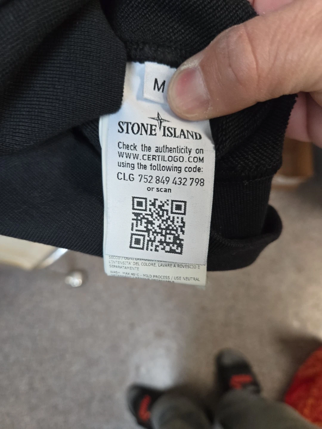 Stone Island Pullover tinto in capo felpa con cappuccio e coulisse casual M