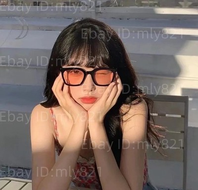 GentleMonster Sunglasses Momati 01 (OR) Black Frame Sunset color