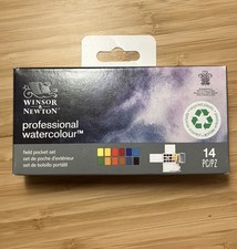 Winsor  Newton Professional Watercolor Field Pocket Set, 14pc