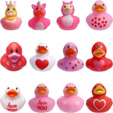 Assortment Rubber Duckies in Bulks Floater Duck Bath Toys Party Favors Classr...