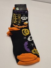 Happy Halloween Socks Womens NWT Size 9-10