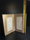 Antique Chinese Jade Buddha Buddhist Guanyin Book W Characters Calligraphy — photo 3