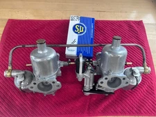 Austin Healey SU HD6Th AUC935 carb set fully restored and original