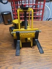 Vintage Tonka Pressed Steel Metal Forklift Toy Yellow W/ Working Forks