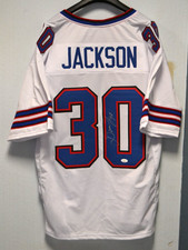 Dane Jackson Bills Autographed Replica Jersey Size XL w/COA 120825MGL