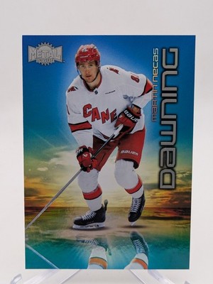   2024-25 Skybix Metal MARTIN NECAS Dawning #9 of 25 Carolina Hurricanes