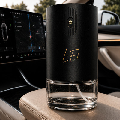 LE7 Smart Diffuser mit 50ml Bio Duft, Lufterfrischer für Zuhause, Büro & Auto