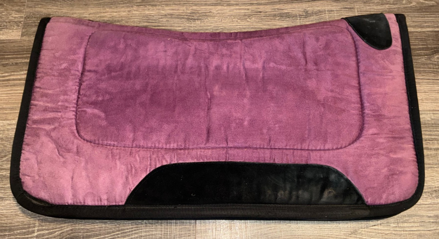 REINSMAN PURPLE TACKY TOO SQUARE WESTERN PAD 30'' X 32''