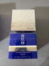 Brand New ~ Kose Sekkisei Herbal Esthetic Cream Mask 150 mL Net WT. 5 Oz