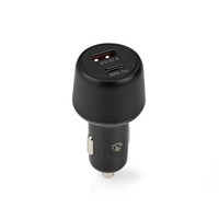 Auto-LadegeräT Kfz Ladeadapter ZigarettenanzüNder Usb USB-C Schwarz Quick Charge