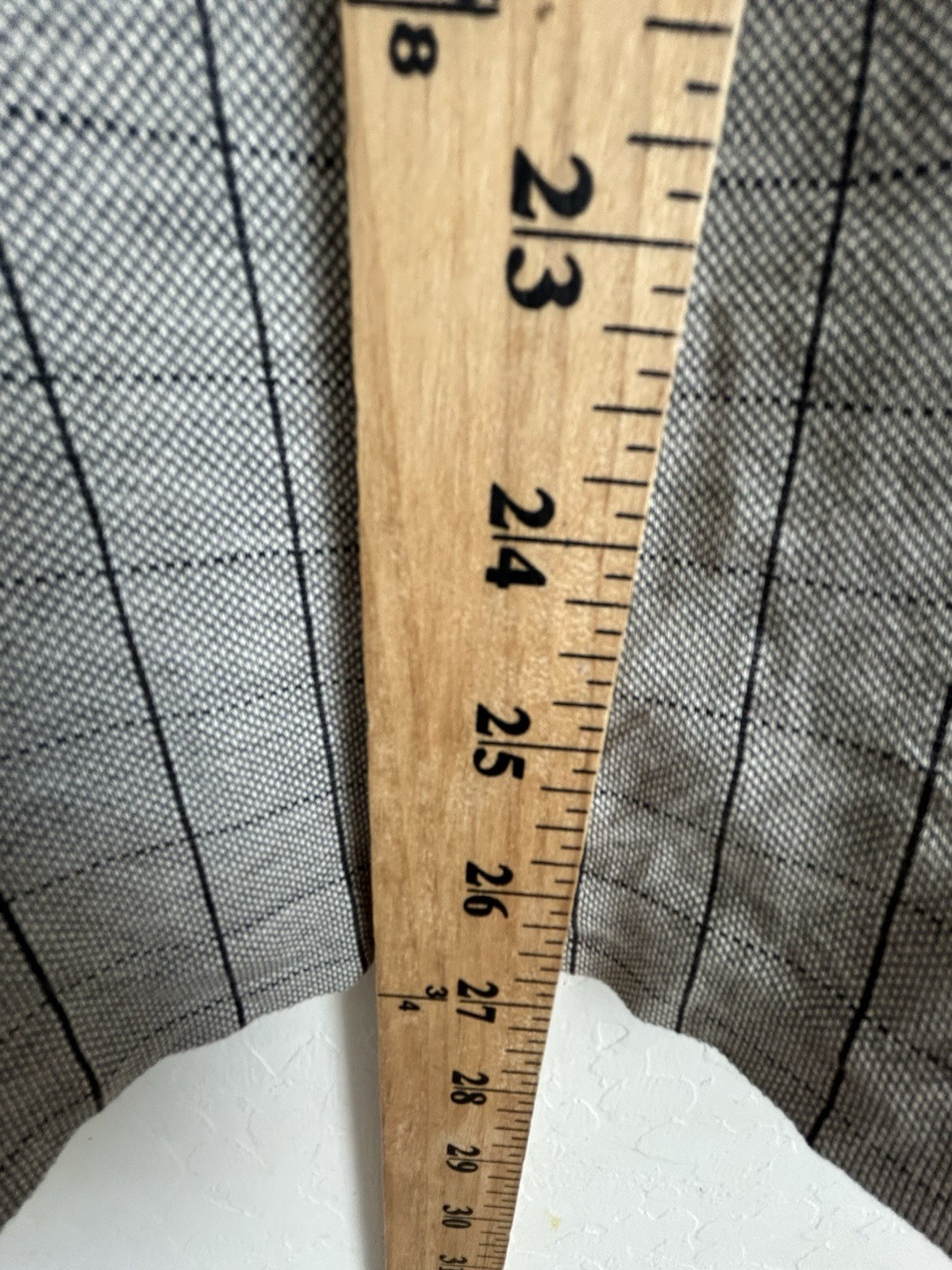 Ralph Lauren Purple Label shirt Men’s Large Gray Check Polo Preppy thumbnail 9