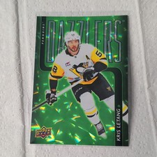 Upper Deck Dazzlers Green Kris Letang DZ-40 2025-26 Series 1 Penguins NHL