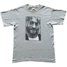 Vintage Nirvana Kurt Cobain T Shirt Small Men’s 2002 The End Of Music Grunge