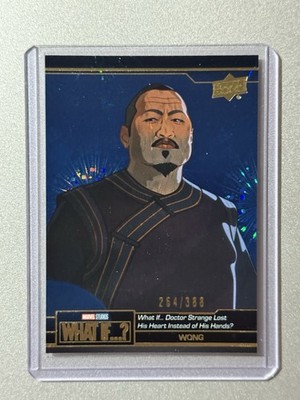 Wong 2023 Upper Deck Marvel What If?  Possibility Blue Parallel SP /388