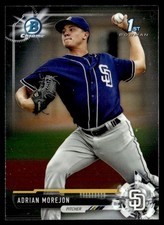 2017 Bowman Chrome Prospects Adrian Morejon San Diego Padres #BCP130