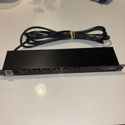 CyberPower CPS1215RMS Rackmount Surge Protector 120V/15A 12-Outlet 15ft Cable