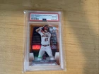 2023 Bowman Chrome NSCC Mike Trout #1 Orange Refractor 21/25 PSA 10
