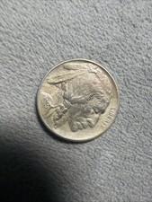 1913 Ty 1 Buffalo Nickel Choice AU Gold Toned High Grade