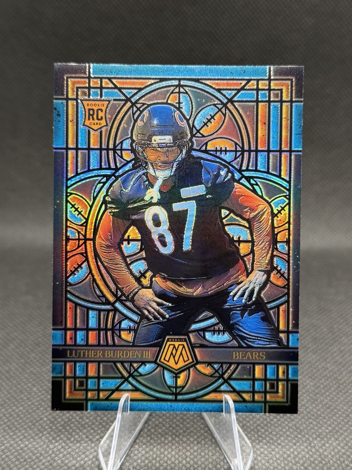 🔥2025 Panini Mosaic - Stained Glass CASE HIT - LUTHER BURDEN III - RC
