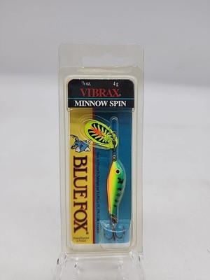 Blue Fox 6820-601 Vibrax Minnow Spin 1/8 Oz Firetiger