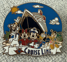Fab Five with the Cruise Ship DCL Disney Cruise Line Trading Pin Mickey Minnie