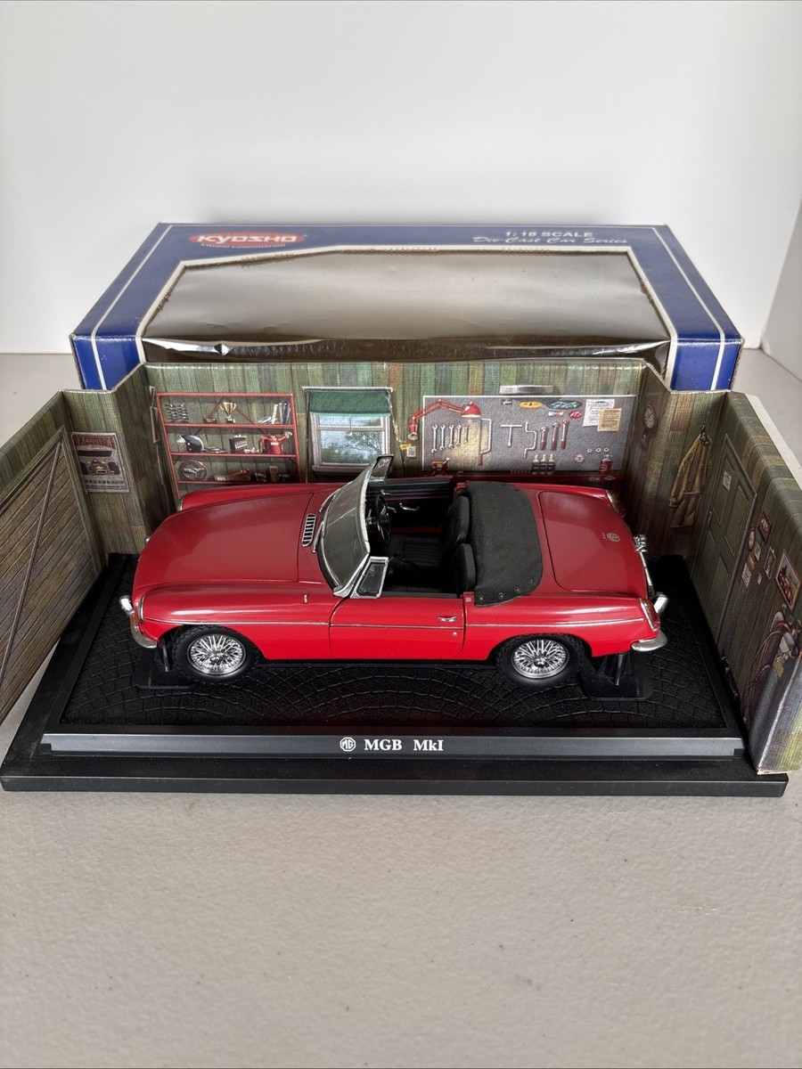 Kyosho MGB MK1 1:18 Scale 1997 Rare Preowned Die Cast Model Car | eBay