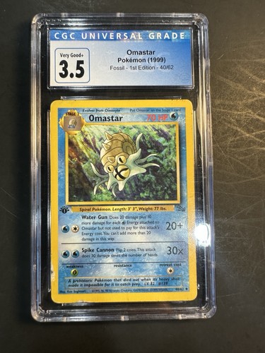 Omastar (1st Edition) graded CGC 3.5 for sale on eBay