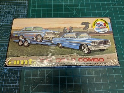AMT Cal Drag Combo 3 In 1 Galaxies Falcon Model Kit