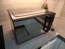 Russell Hobbs 700W Compact Black Flatbed Digital Microwave, used, good condition