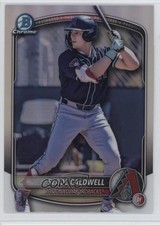 2025 Bowman Draft Chrome Refractor Slade Caldwell #BDC-152 1ny5