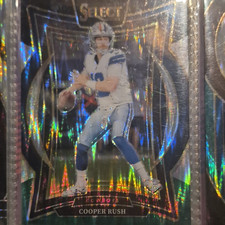 2024 Panini Select Cooper Rush #22 Concourse Parallel Dallas Cowboys NFL