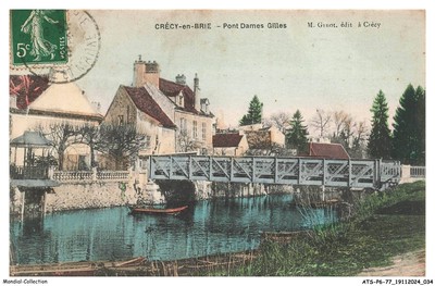 ATSP6-0449-77 - CRECY-EN-BRIE - Pont Dmes Gilles