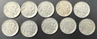 1929-S Buffalo Nickel Roll -- F - VF