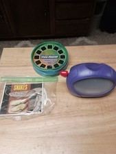 Fisher Price View-Master Plastic Storage Case Holds 48 Reels, View Master, Snake
